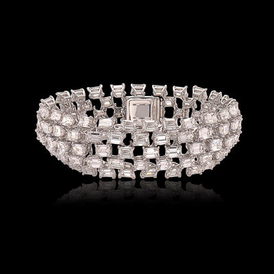 Harry Winston Platinum Diamond Bracelet