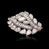 Oscar Heyman Vintage Art Deco Platinum & Diamond Bracelet/Pin
