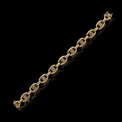 Vahe Naltchayan 18k Yellow Gold & Diamond Bracelet