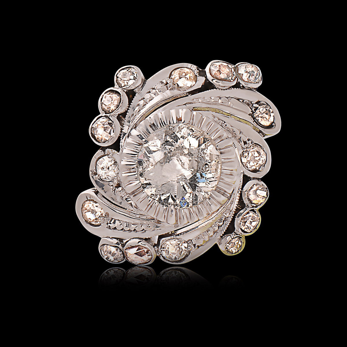 18k White Gold, Diamond Ring