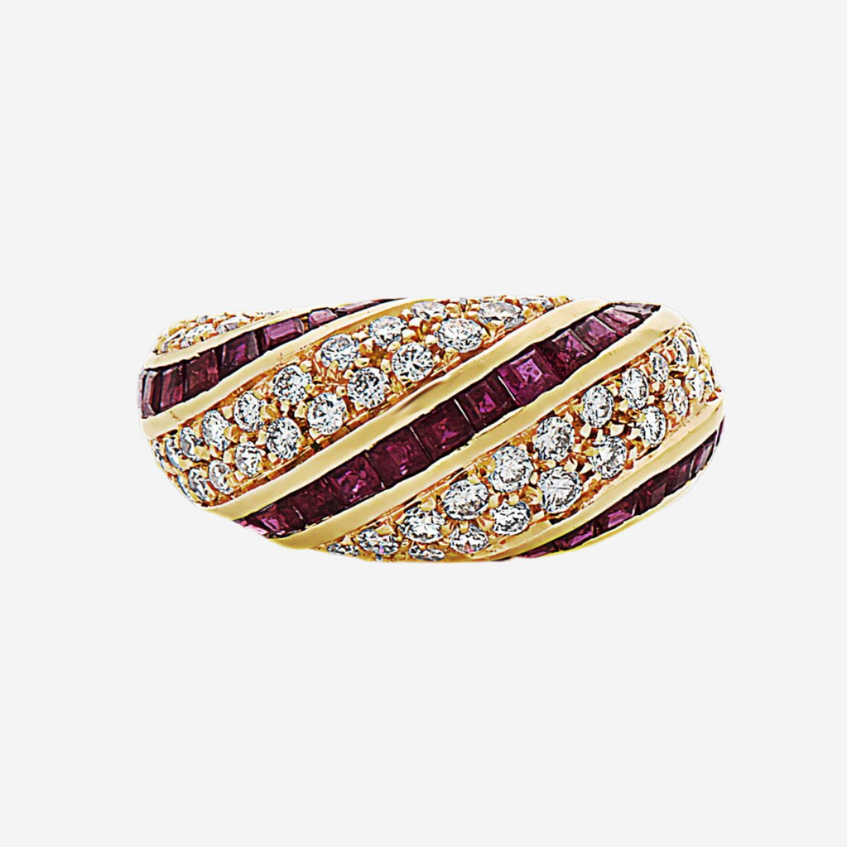 Bulgari Ruby & Diamond Ring