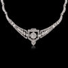 Van Cleef & Arpels Art Deco  Diamond Platinum Necklace