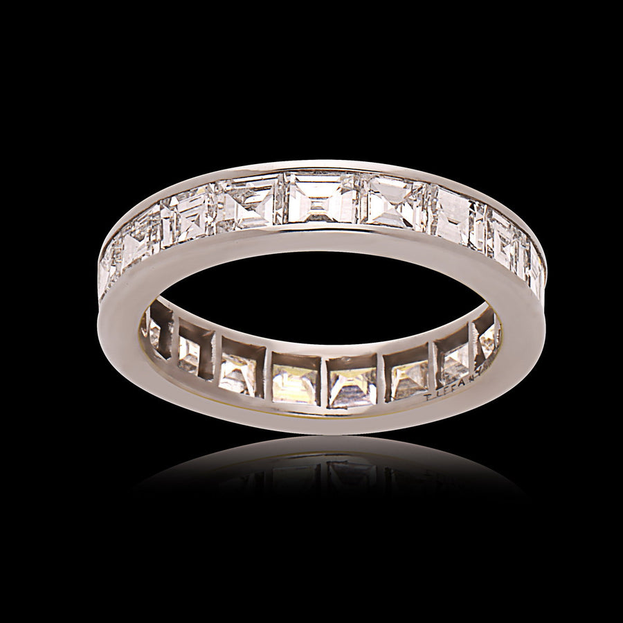 Tiffany & Co. Square-Cut Diamond Eternity Band