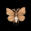 Buccellati Diamond Butterfly Pin